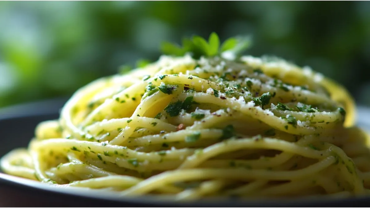 Green Spaghetti